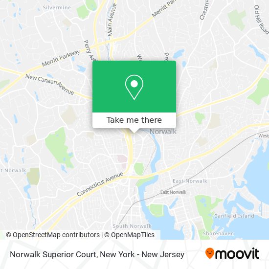 Norwalk Superior Court map