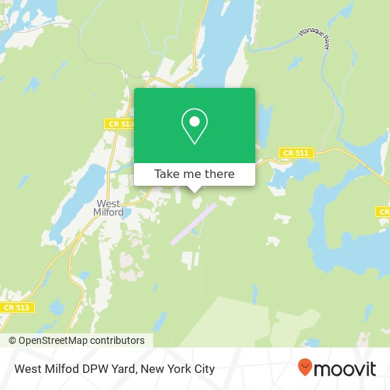 West Milfod DPW Yard map