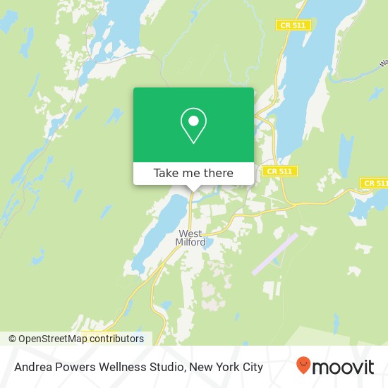 Andrea Powers Wellness Studio map