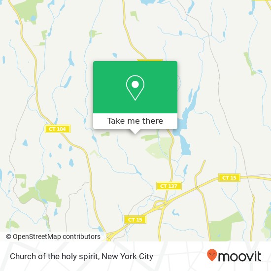 Church of the holy spirit map