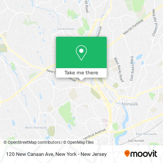 120 New Canaan Ave map