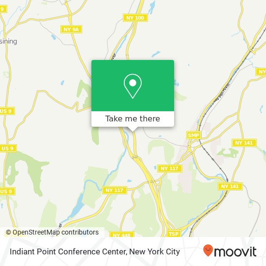 Indiant Point Conference Center map