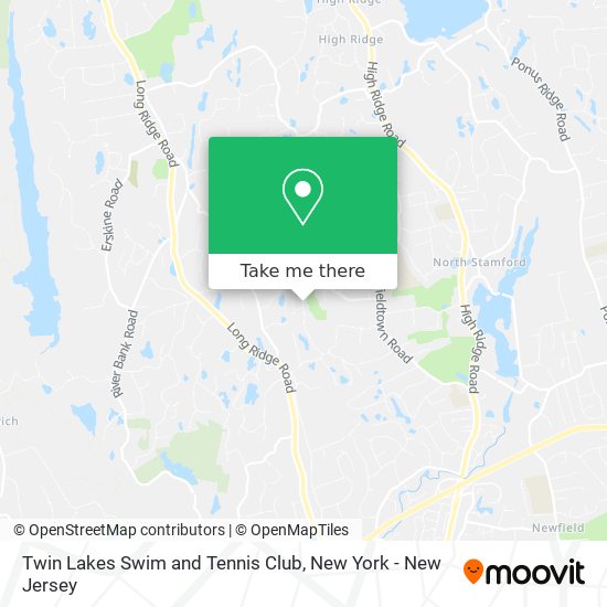 Mapa de Twin Lakes Swim and Tennis Club