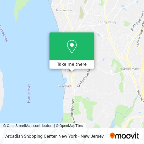 Mapa de Arcadian Shopping Center