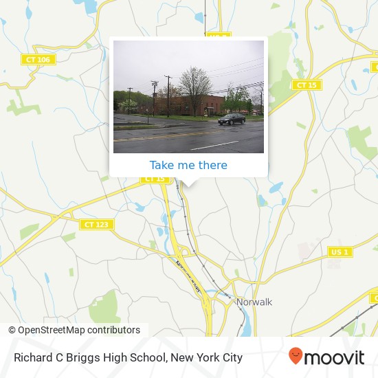 Richard C Briggs High School map