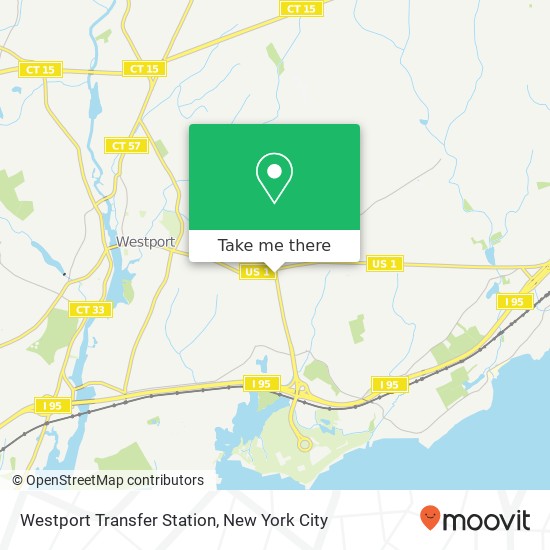 Mapa de Westport Transfer Station