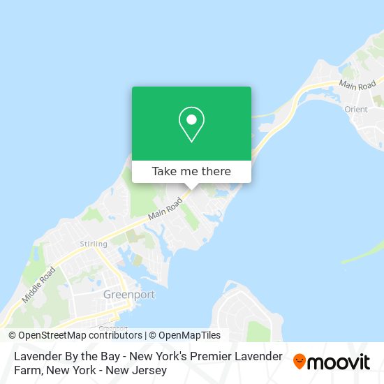 Lavender By the Bay - New York's Premier Lavender Farm map