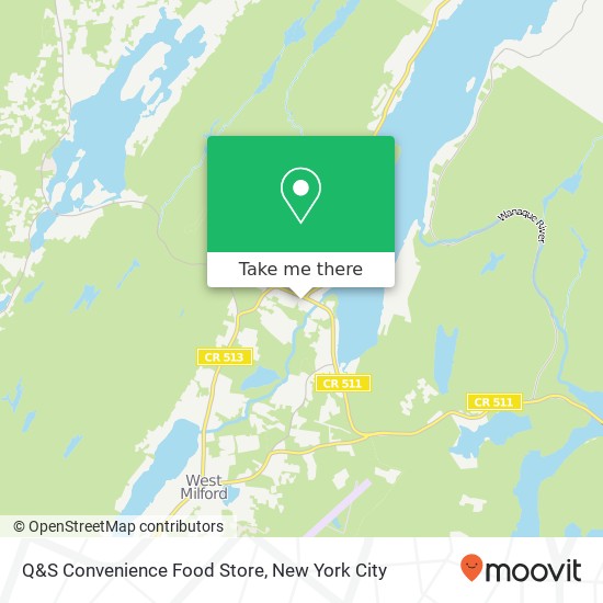 Mapa de Q&S Convenience Food Store