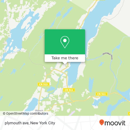 Mapa de plymouth ave