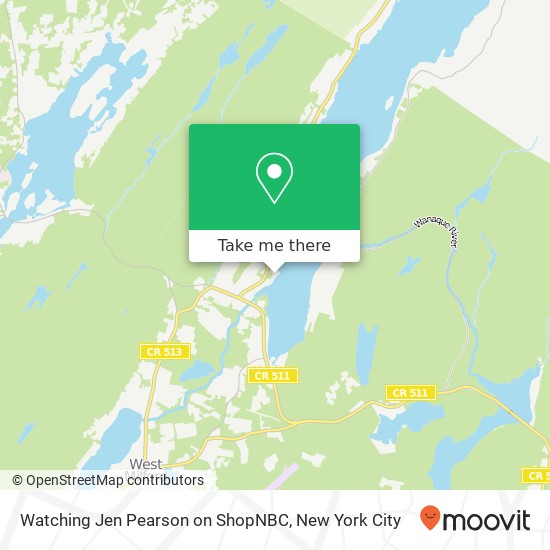 Watching Jen Pearson on ShopNBC map