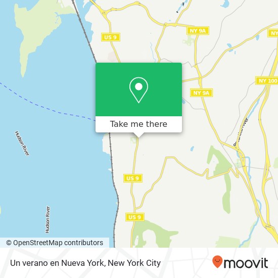 Un verano en Nueva York map