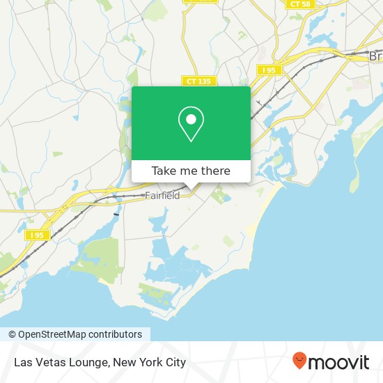 Mapa de Las Vetas Lounge