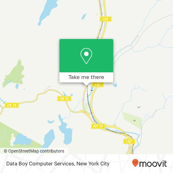 Mapa de Data Boy Computer Services