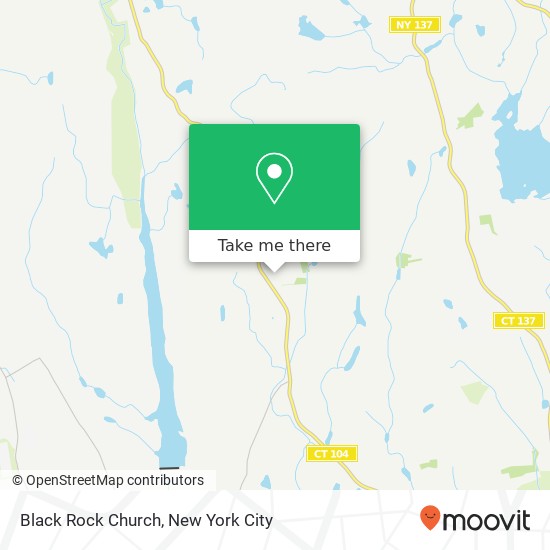 Black Rock Church map