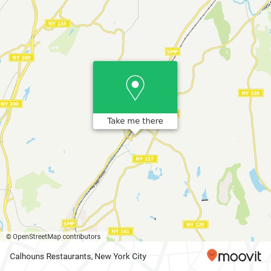 Mapa de Calhouns Restaurants