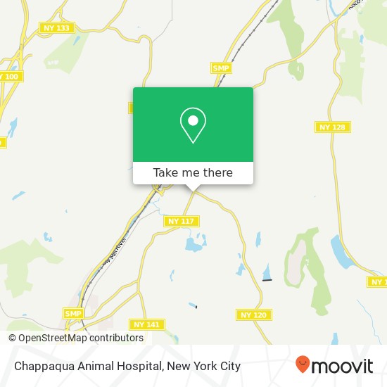 Chappaqua Animal Hospital map