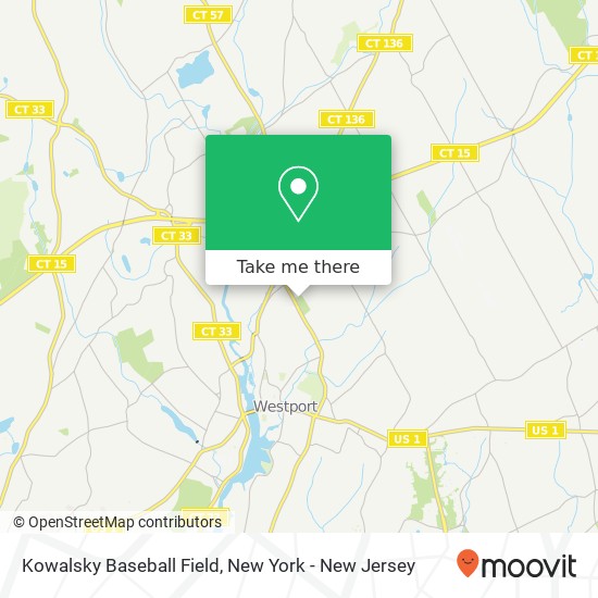 Mapa de Kowalsky Baseball Field