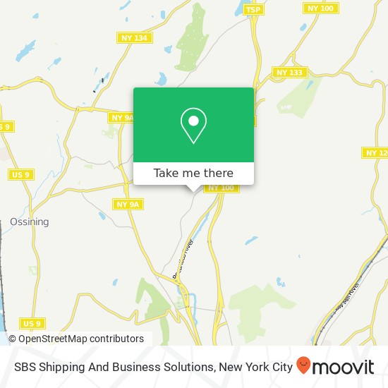 SBS Shipping And Business Solutions map