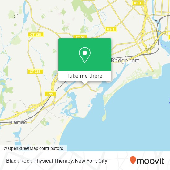 Mapa de Black Rock Physical Therapy