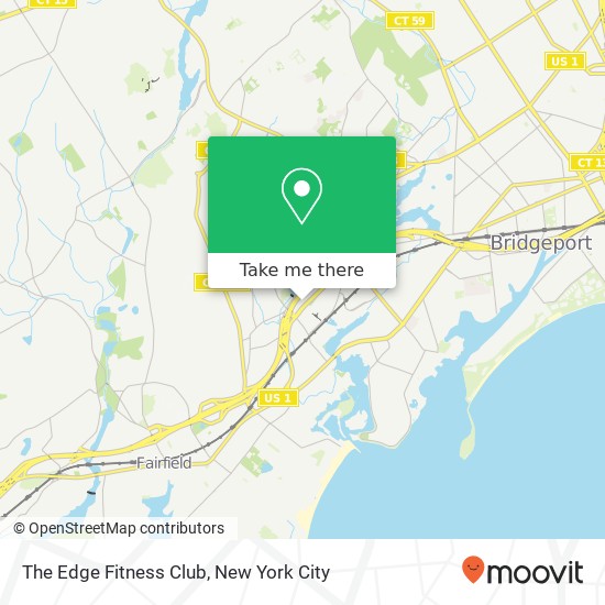 Mapa de The Edge Fitness Club