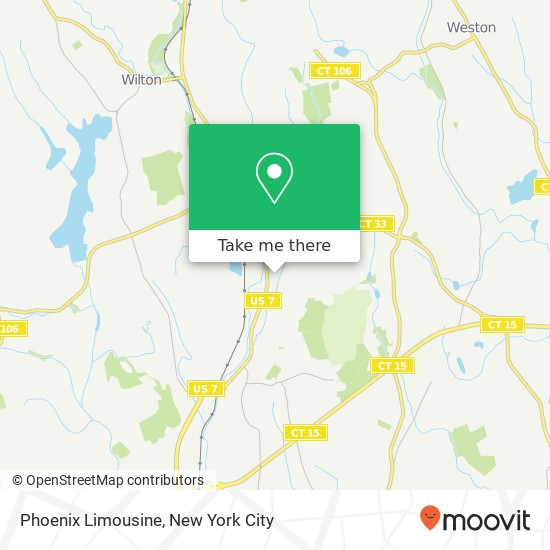 Phoenix Limousine map