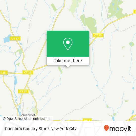 Mapa de Christie's Country Store