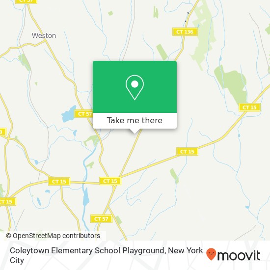 Mapa de Coleytown Elementary School Playground