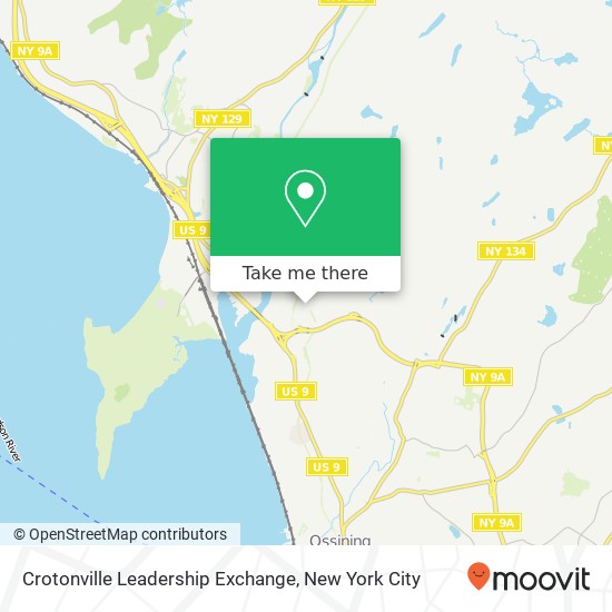 Mapa de Crotonville Leadership Exchange