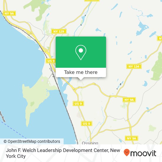 Mapa de John F. Welch Leadership Development Center