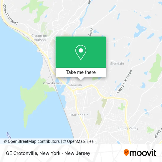 GE Crotonville map