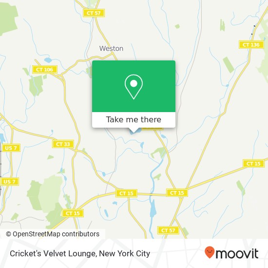 Cricket's Velvet Lounge map