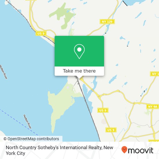 North Country Sotheby's International Realty map