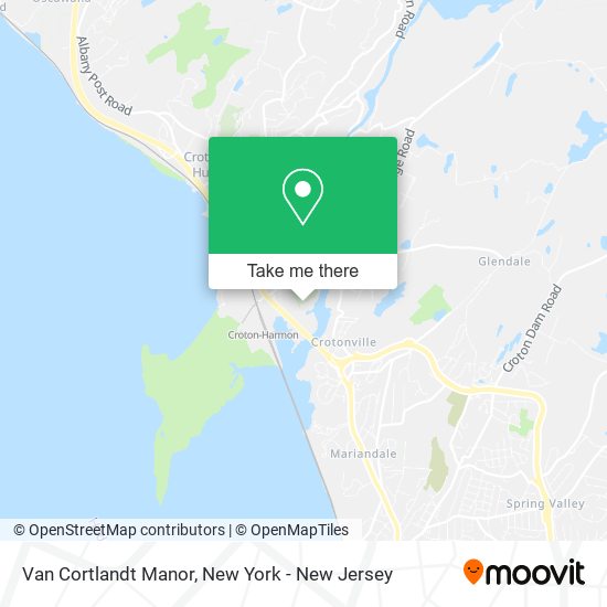 Van Cortlandt Manor map