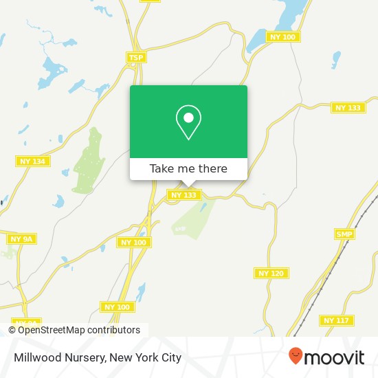 Mapa de Millwood Nursery