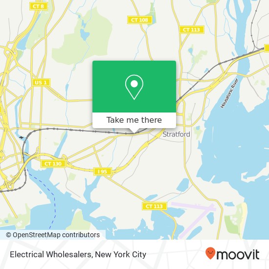Mapa de Electrical Wholesalers