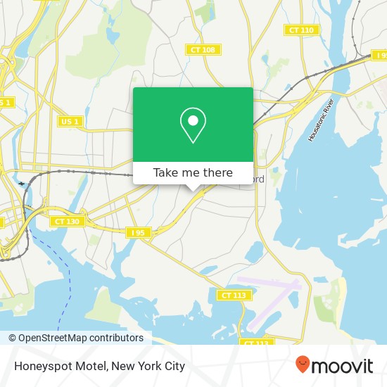 Honeyspot Motel map