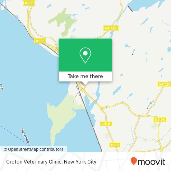 Croton Veterinary Clinic map