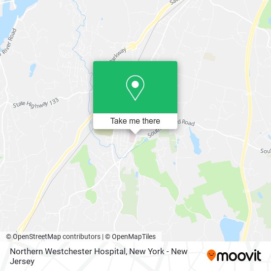 Northern Westchester Hospital map