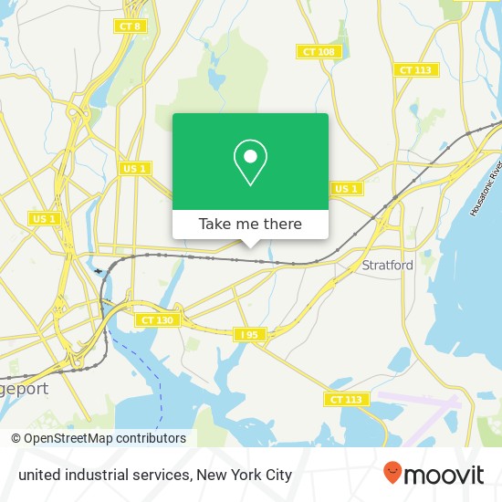 Mapa de united industrial services