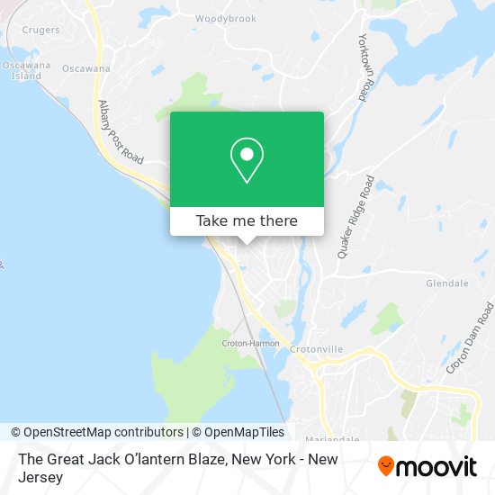 Mapa de The Great Jack O’lantern Blaze
