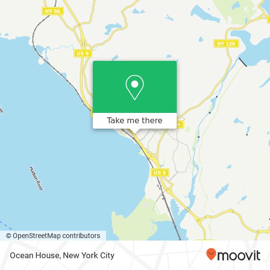 Mapa de Ocean House