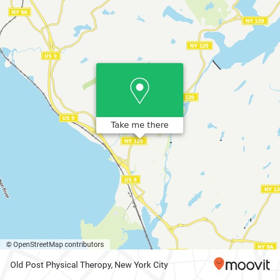 Old Post Physical Theropy map