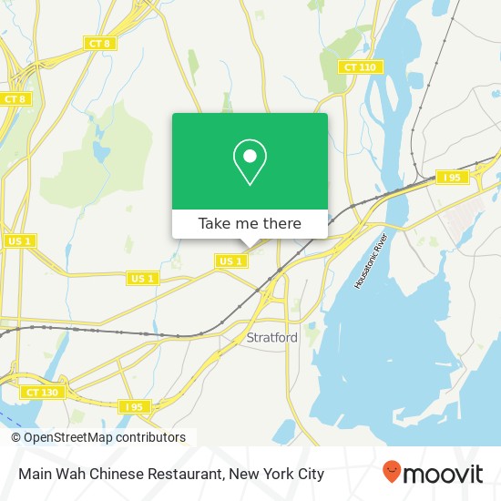 Mapa de Main Wah Chinese Restaurant