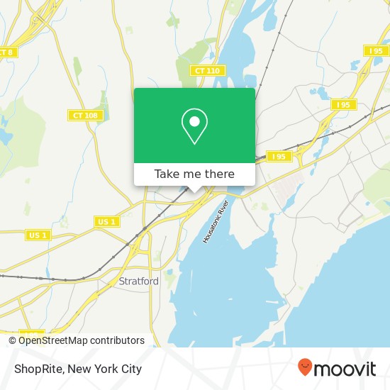 Mapa de ShopRite