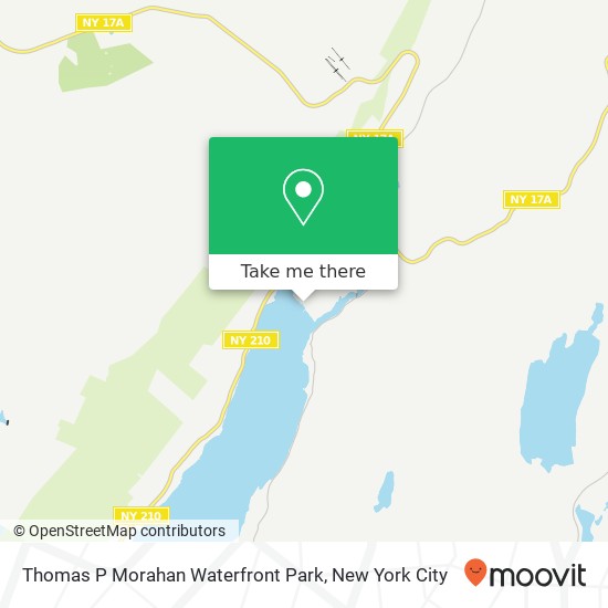Thomas  P Morahan Waterfront Park map