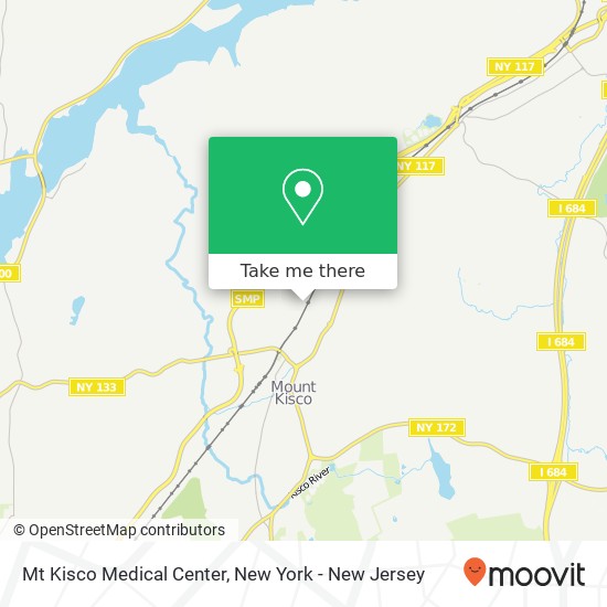 Mt Kisco Medical Center map