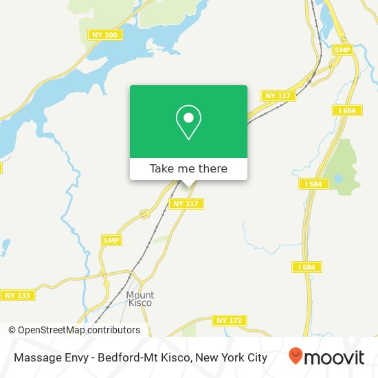 Mapa de Massage Envy - Bedford-Mt Kisco