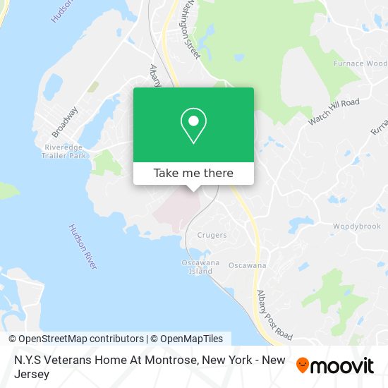 Mapa de N.Y.S Veterans Home At Montrose