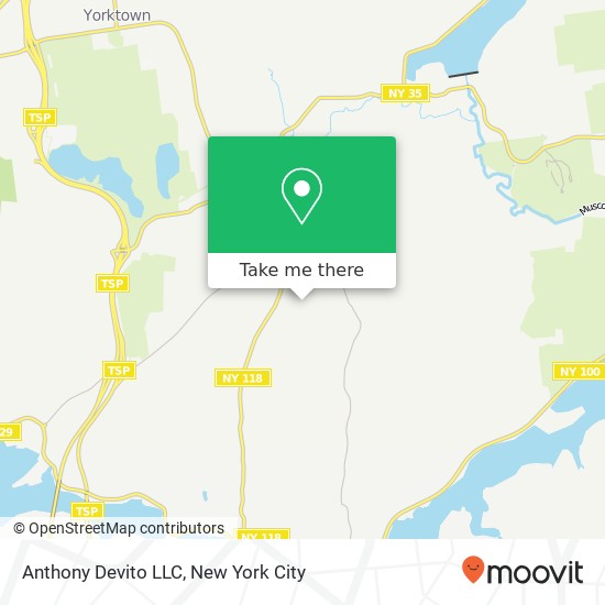 Anthony Devito LLC map