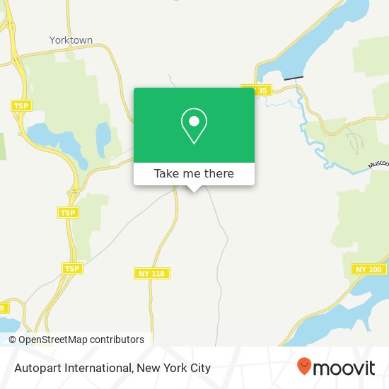 Mapa de Autopart International